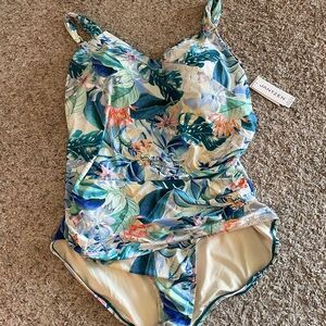 Jantzen Tummy Control Plus Size Swimsuit